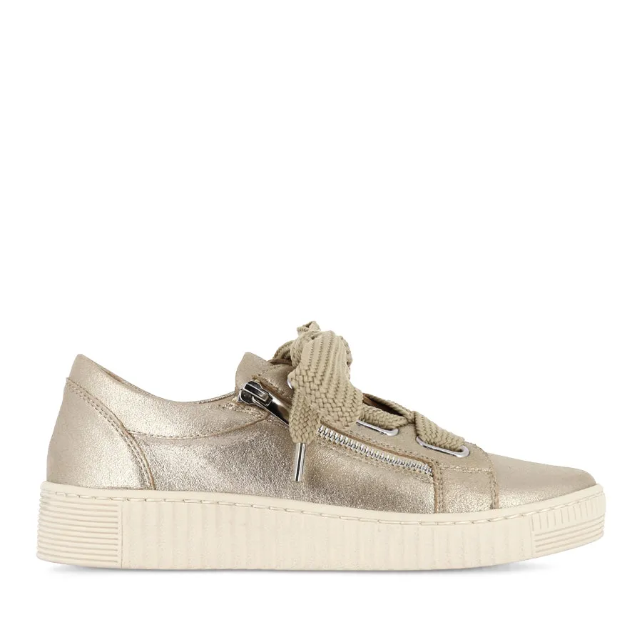 JOVI - CHAMPAGNE METALLIC NUBUCK