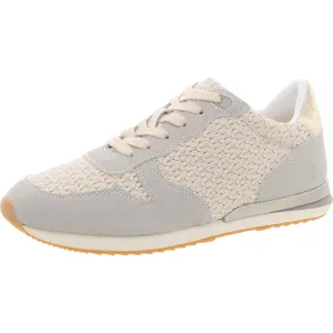 June Womens Mixed Media Crochet Casual And Fashion Sneakers