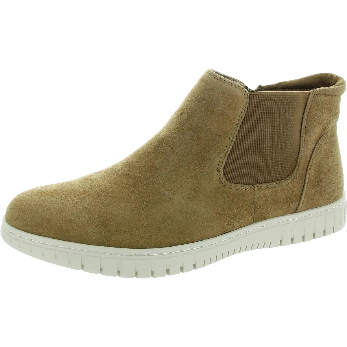 KINGLY Womens Leather Lacless Casual And Fashion Sneakers