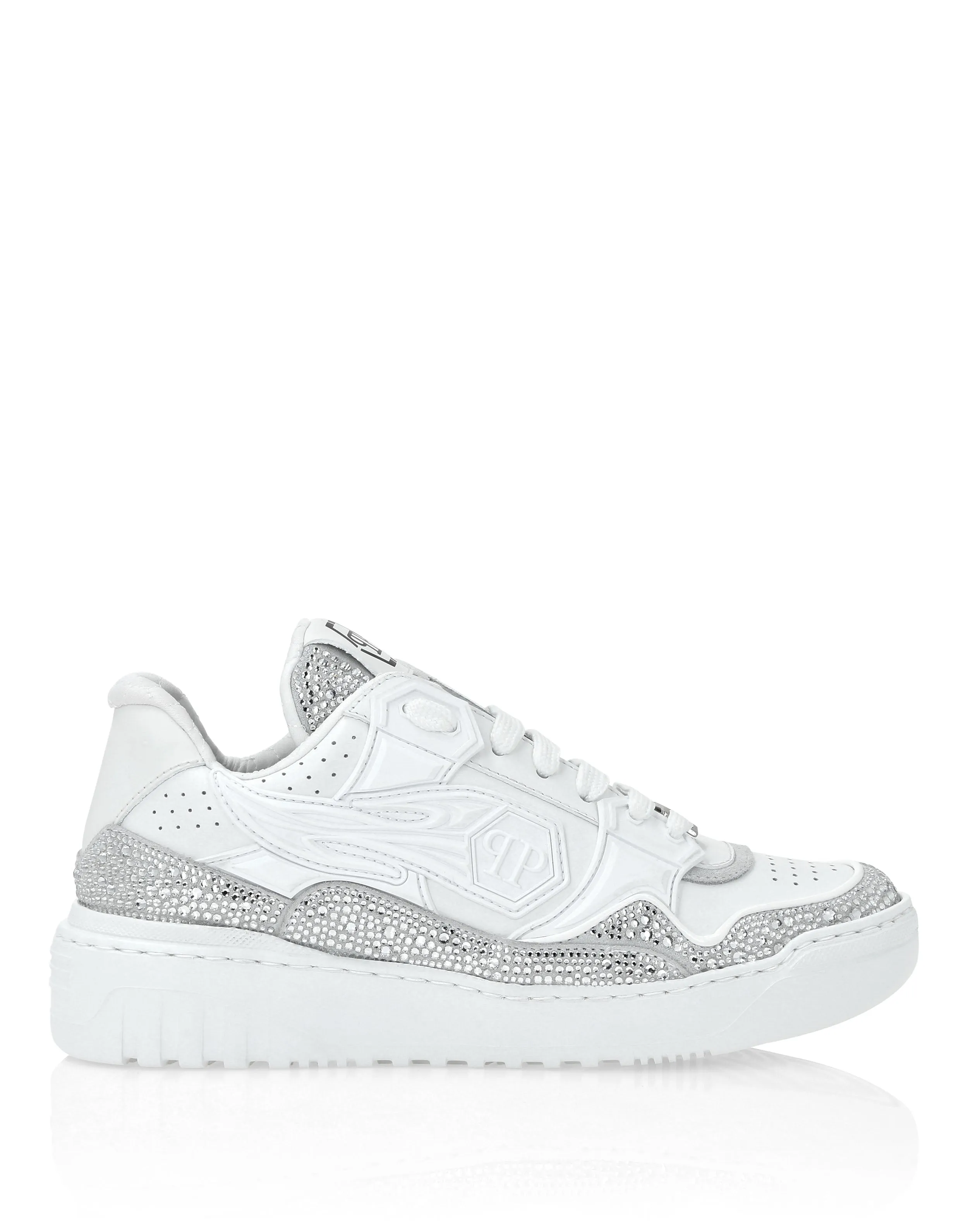 Leather Low-Top SneakersMoon Walker