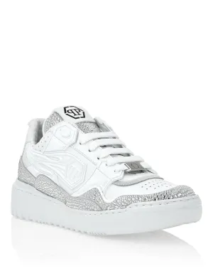 Leather Low-Top SneakersMoon Walker