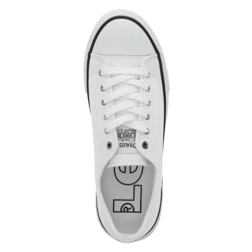 Levi's Womens Cain Canvas Casual Lace Up Sneaker Shoe
