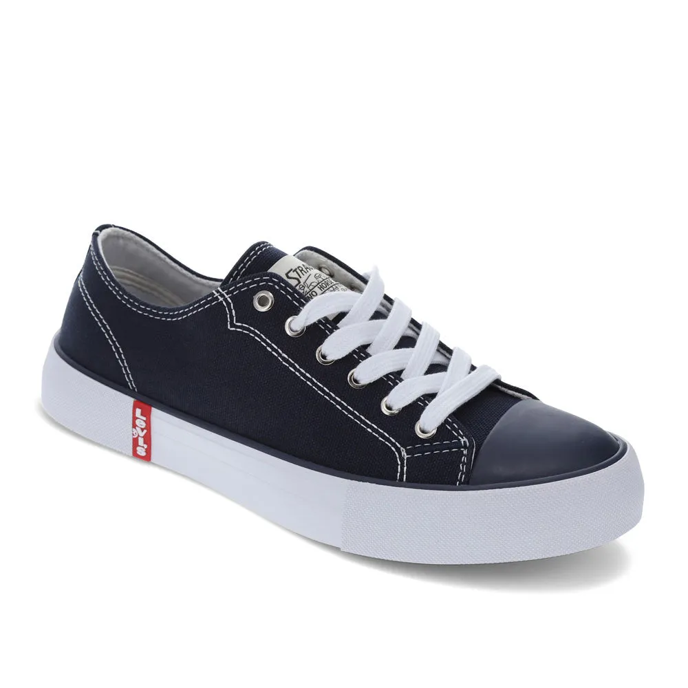 Levi's Womens Cain Canvas Casual Lace Up Sneaker Shoe
