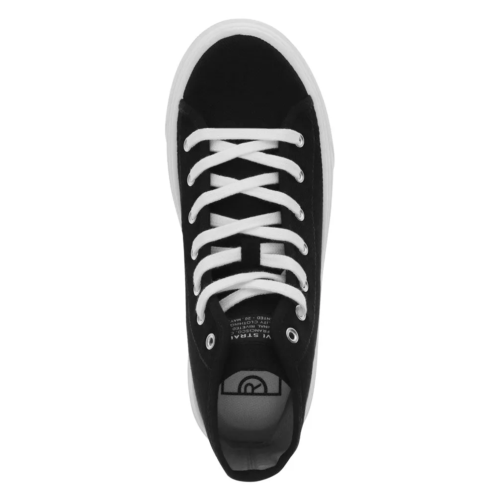 Levi's Womens Cheyenne CVS Twill Casual Lace Up Platform Sneaker Shoe