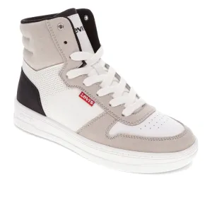 Levi's Womens Drive Hi 2 Synthetic Leather Casual Hightop Sneaker Shoe