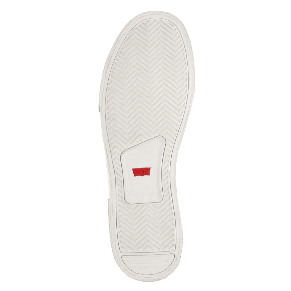 Levi's Womens Elite Twill Casual Lace Up Sneaker Shoe