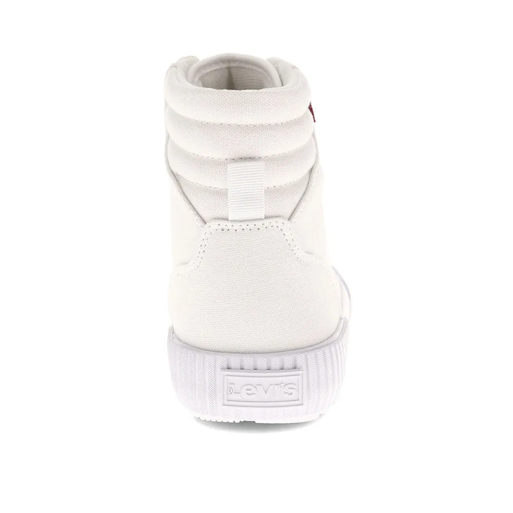 Levi's Womens Olivia CVS Mono Casual Lace Up Hightop Sneaker Shoe