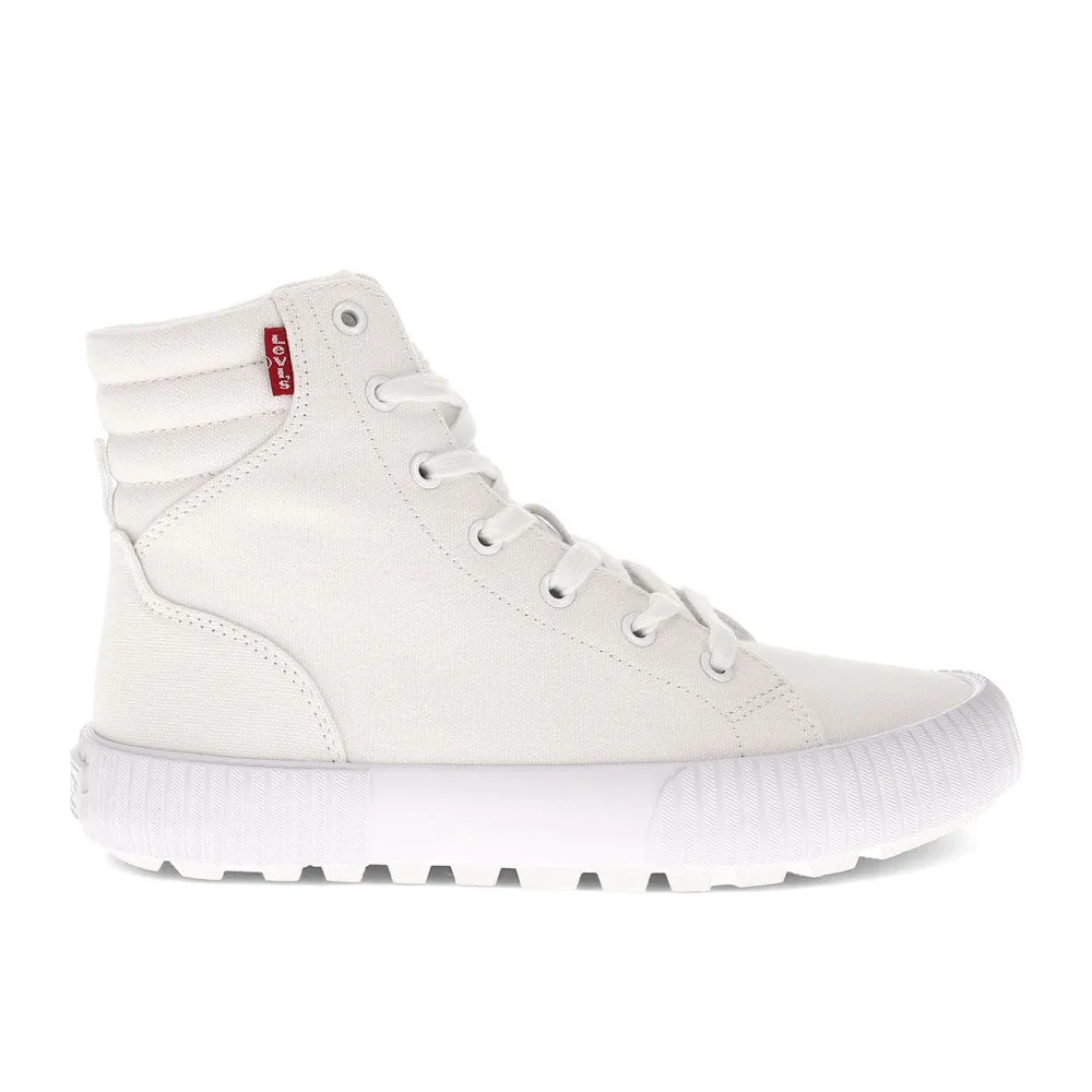 Levi's Womens Olivia CVS Mono Casual Lace Up Hightop Sneaker Shoe