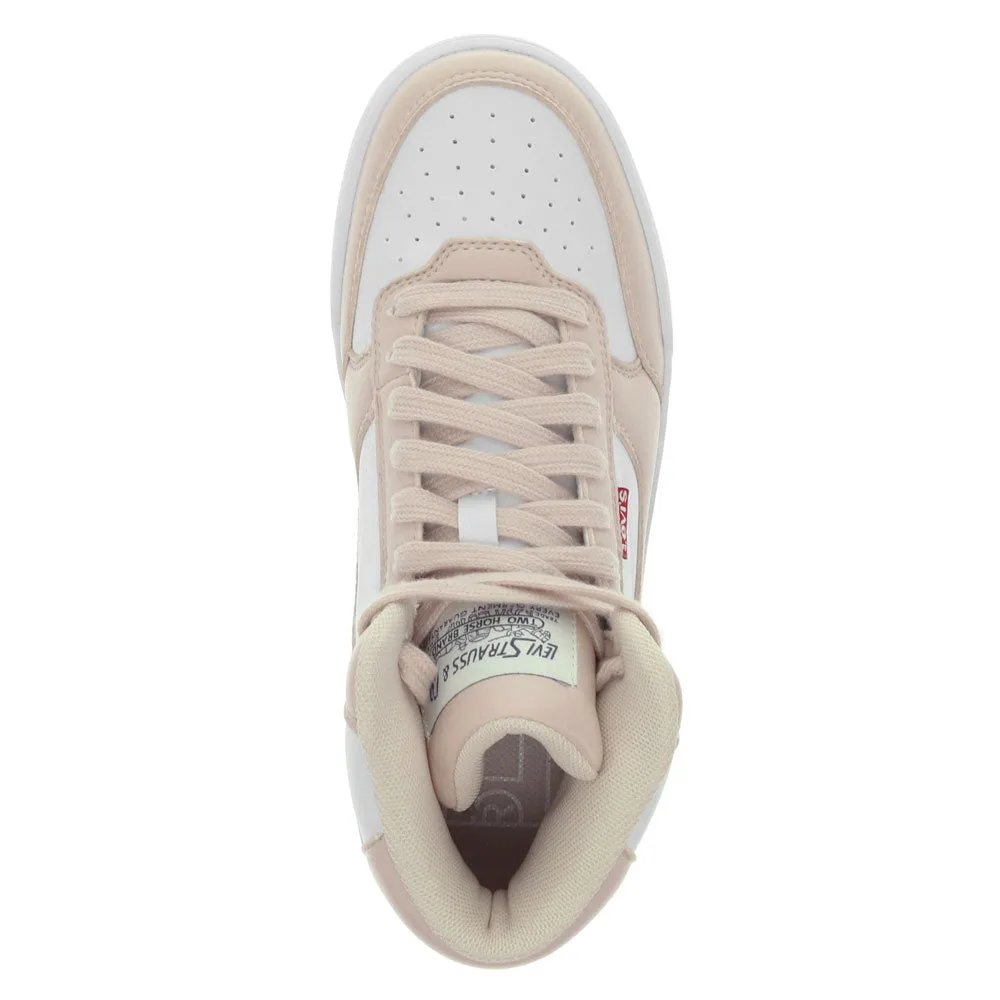 Levi's Womens Venice Synthetic Leather Casual High Top Sneaker Shoe