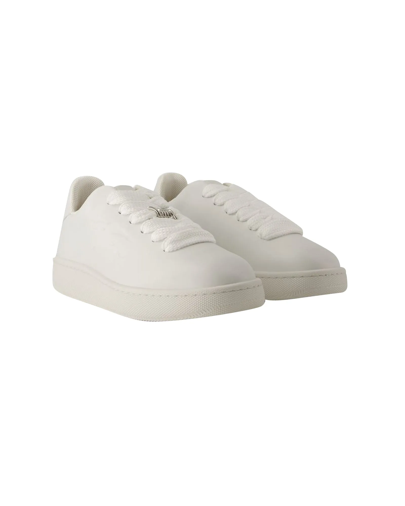 Lf Box Sneakers - Burberry - Leather - White