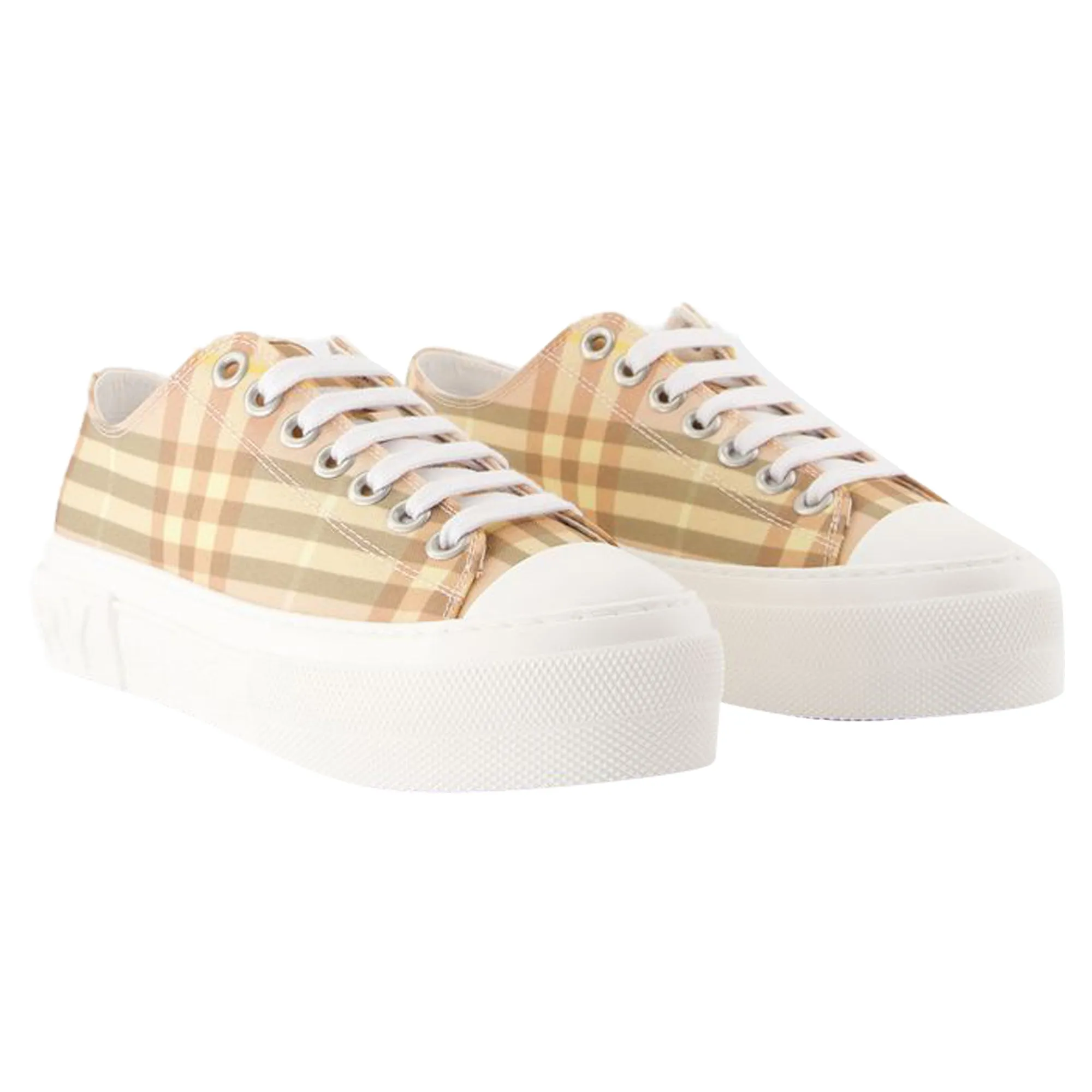 Lf Jack Low Sneakers - Burberry - Synthetic - Beige
