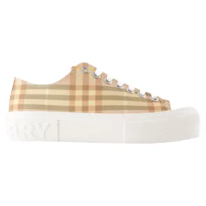 Lf Jack Low Sneakers - Burberry - Synthetic - Beige