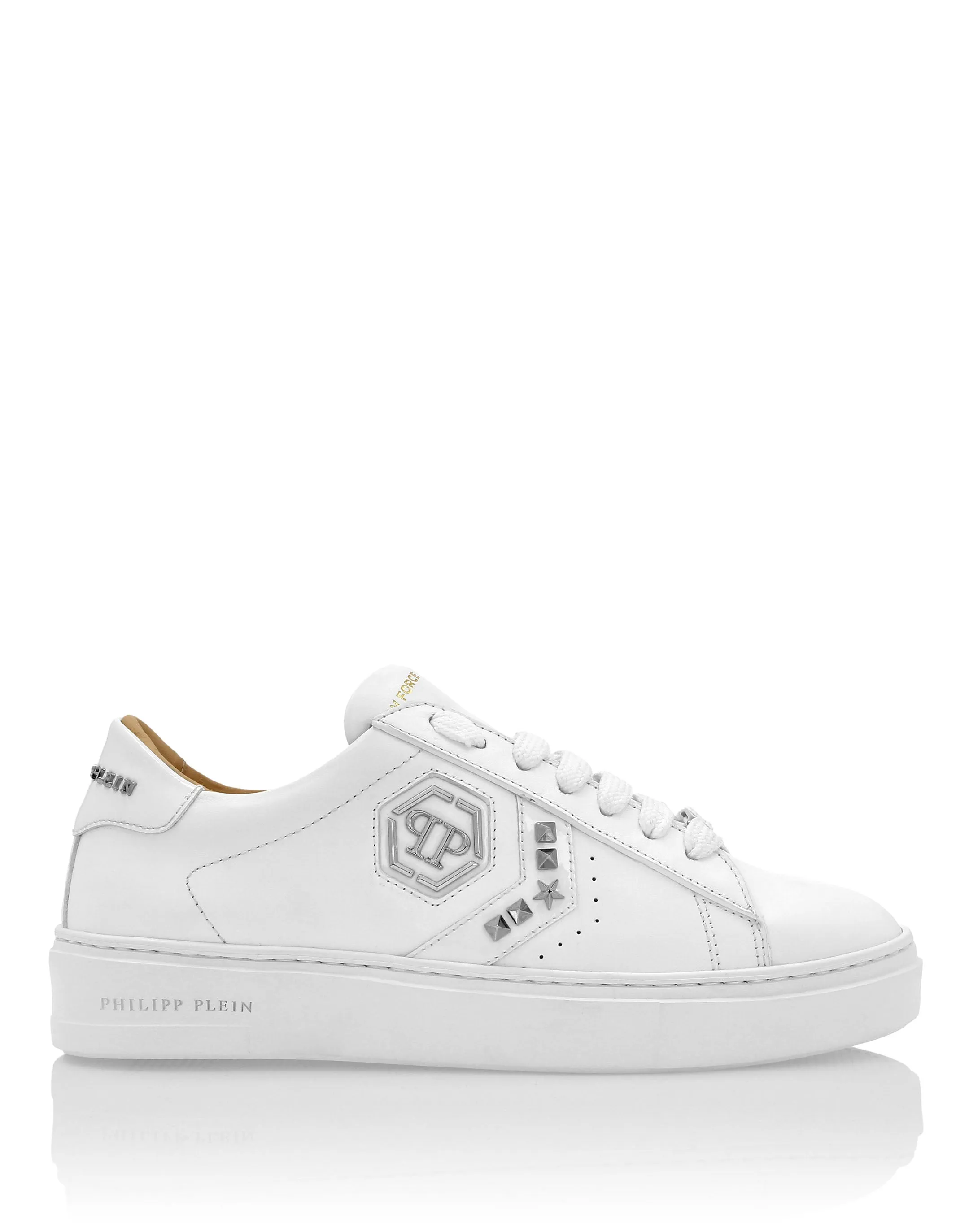Lo-Top Leather Arrow Force Studs Sneakers