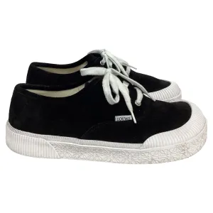 Loewe Terra Vulca Sneakers in Black Suede