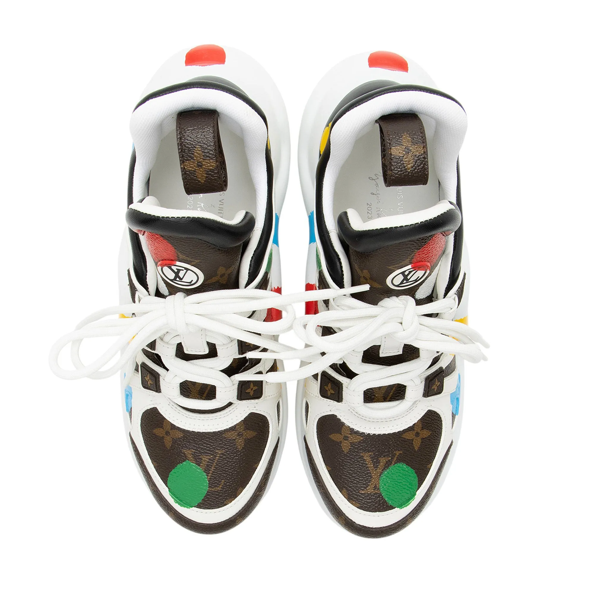 Louis Vuitton x YK Monogram Canvas Dots Archlight Sneakers