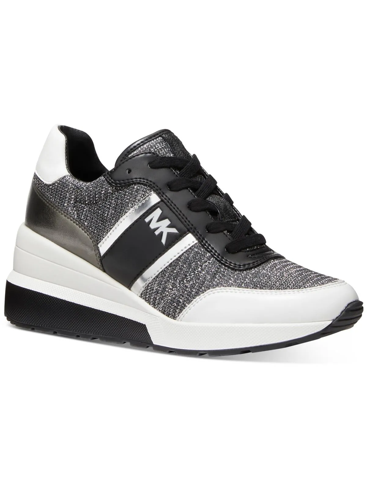 Mabel Womens Fashion Shimmer Casual and Fashion Sneakers