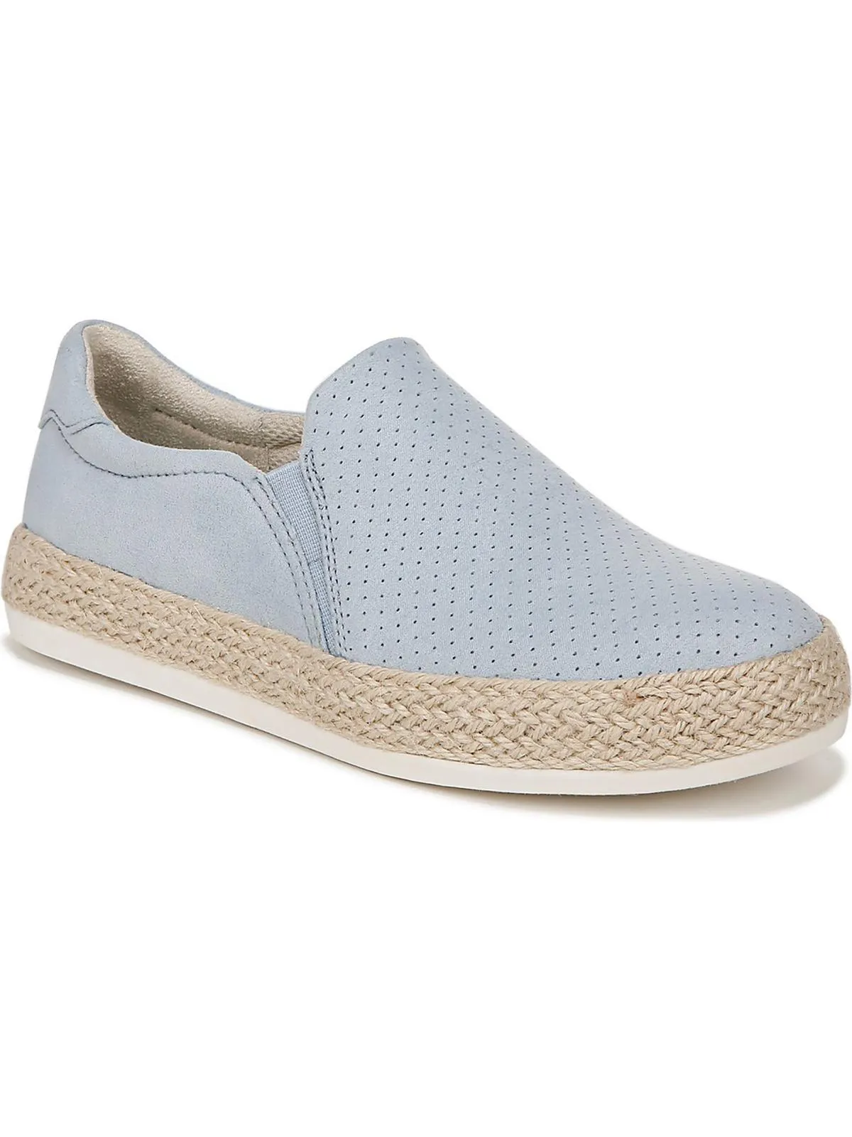 Madison Sun Womens Faux Leather Slip-On Sneakers