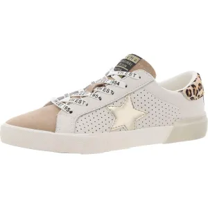 MAG 2 Womens Mixed Media Leather Casual And Fashion Sneakers