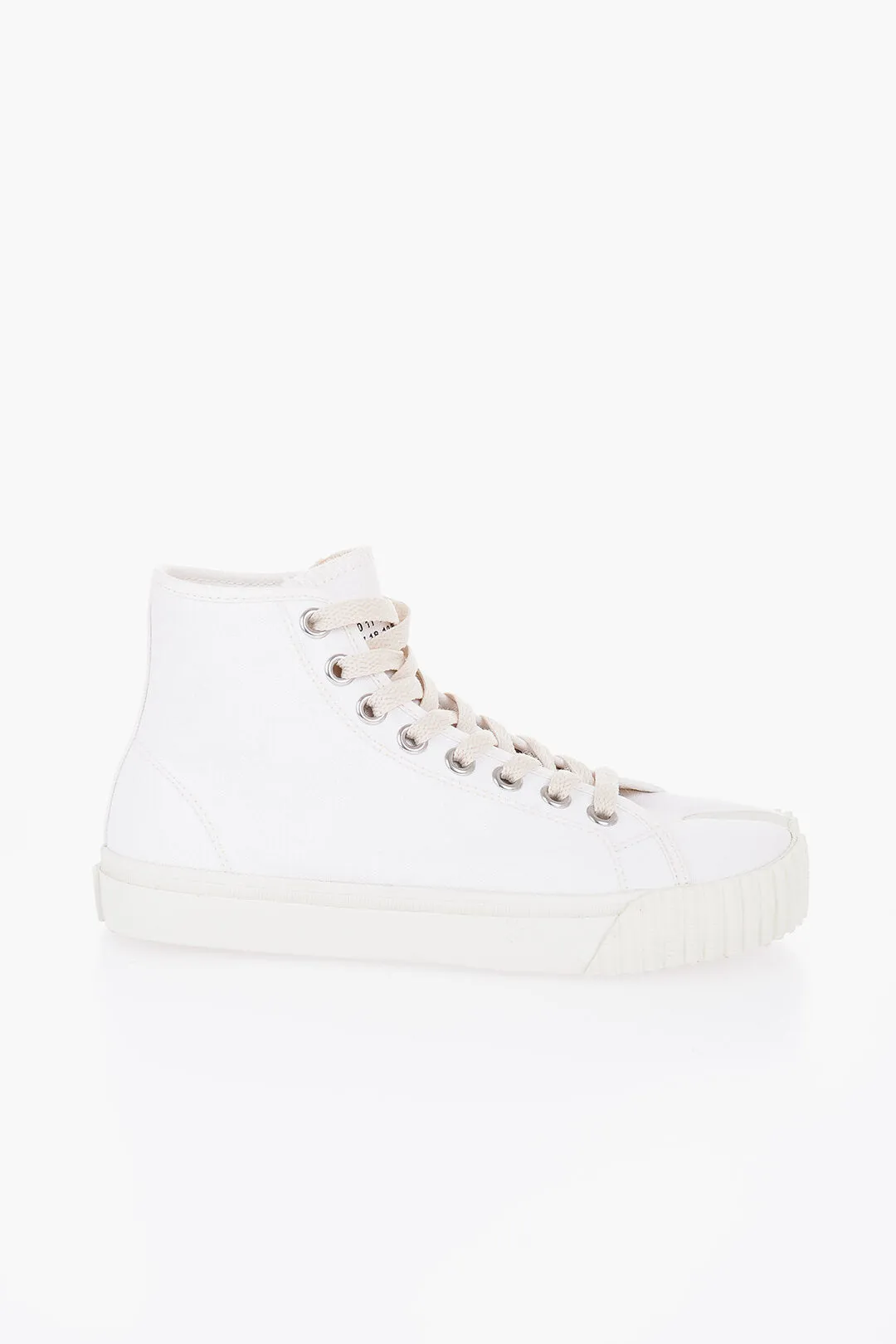 Maison Margiela Mm22 Printed Canvas Tabi High-Top Sneakers