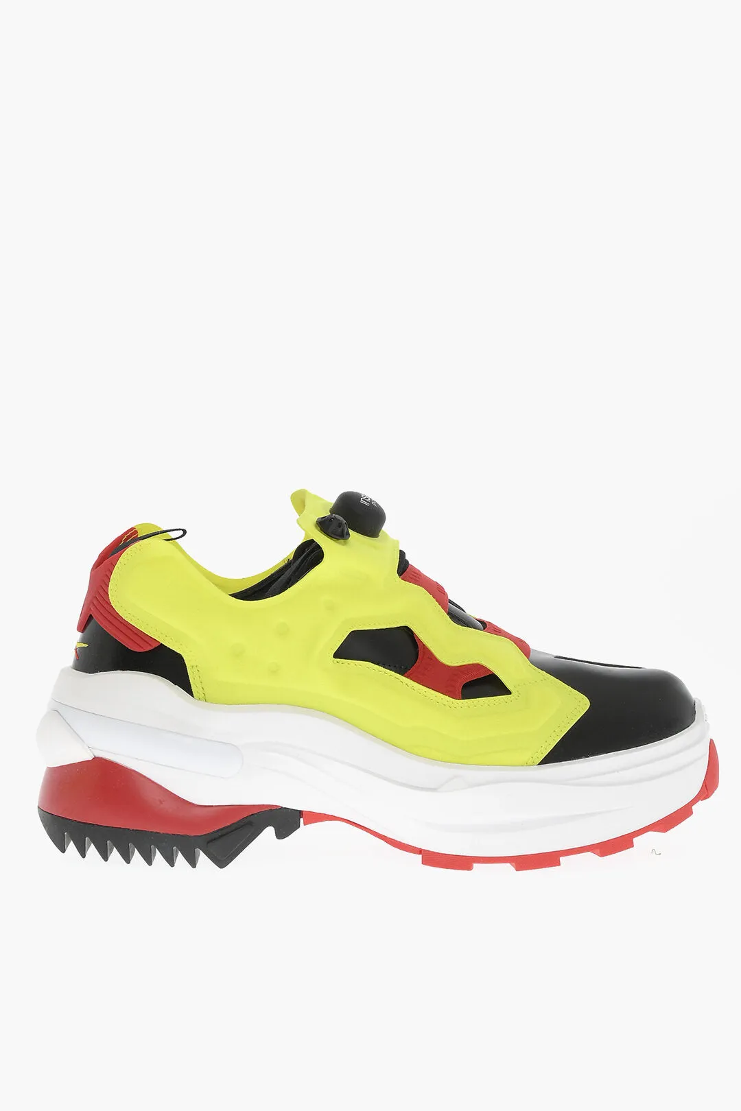 Maison Margiela Mm22 X Reebok Lace-Up Unisex Tabi Sneakers With Inflatable D