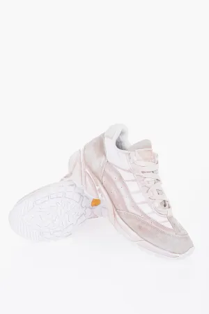 Maison Margiela Mm6 Leather City Low-Top Sneakers