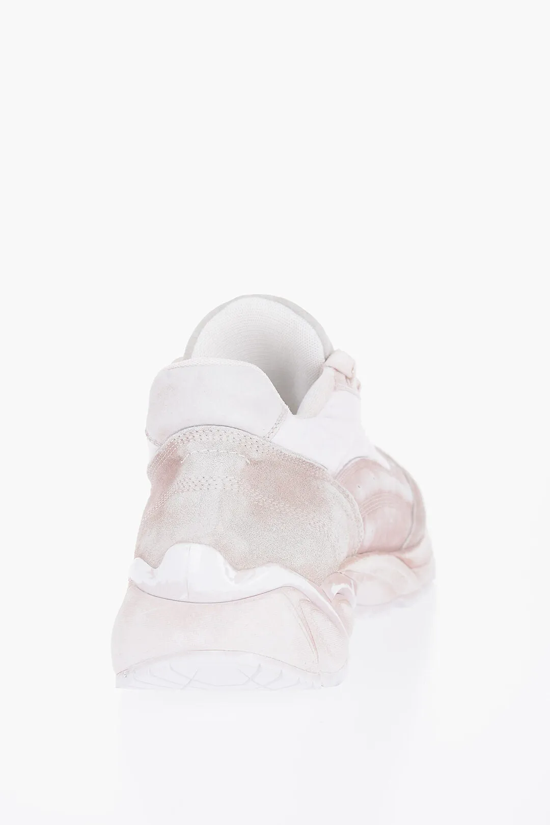 Maison Margiela Mm6 Leather City Low-Top Sneakers
