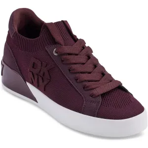 Mallory  Womens Lace-Up Ribbed Knit Casual And Fashion Sneakers