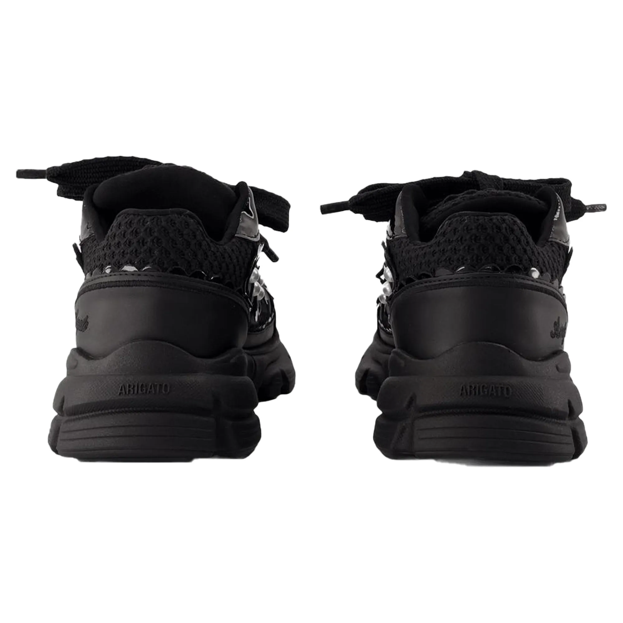 Marathon Flwr Sneakers - Axel Arigato - Leather - Black