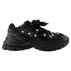 Marathon Flwr Sneakers - Axel Arigato - Leather - Black