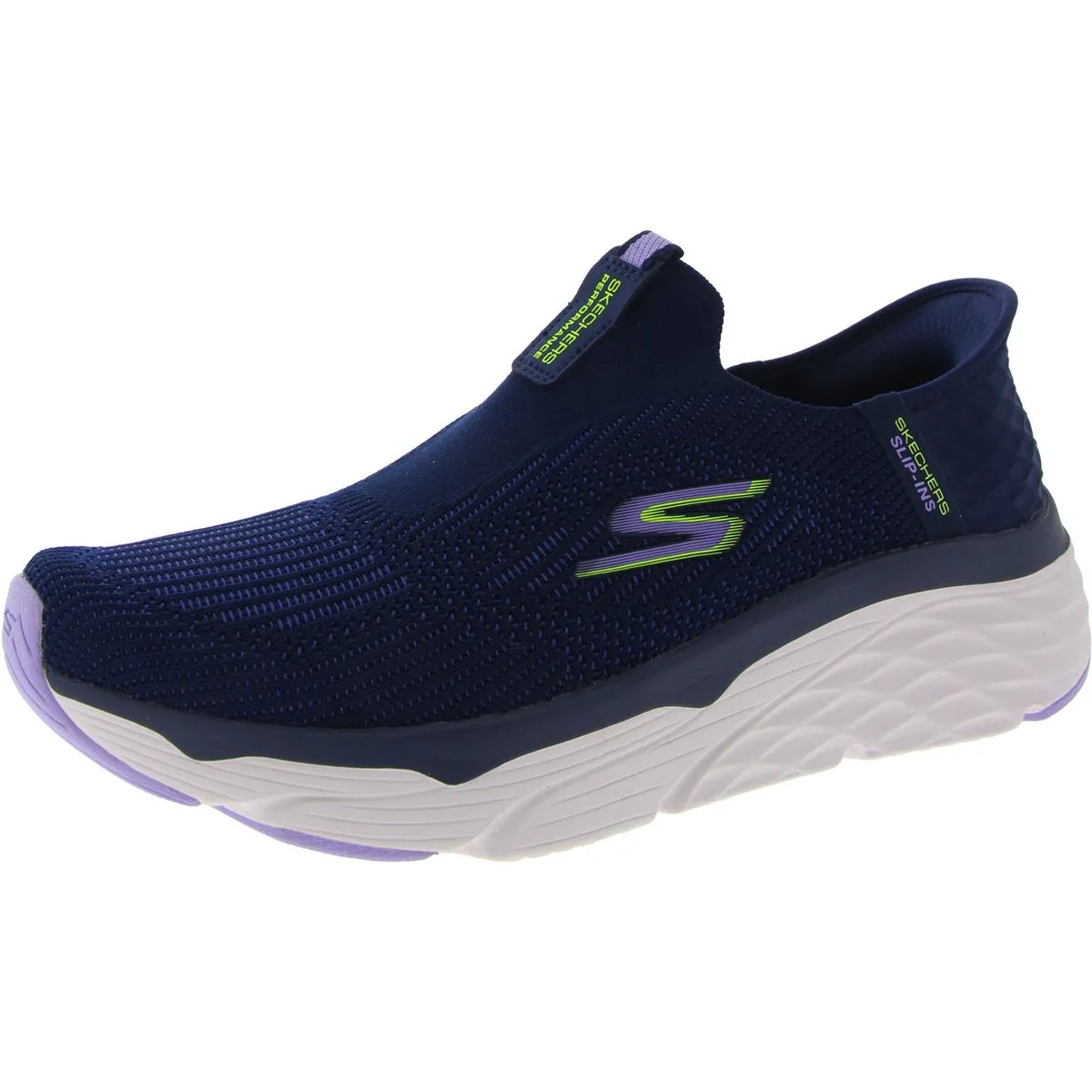 Max Cushioning Elite Womens Slip-on Stretch Casual and Fashion Sneakers