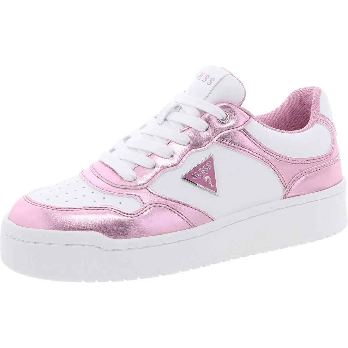 Miram Womens Faux Leather Lifestyle Casual And Fashion Sneakers