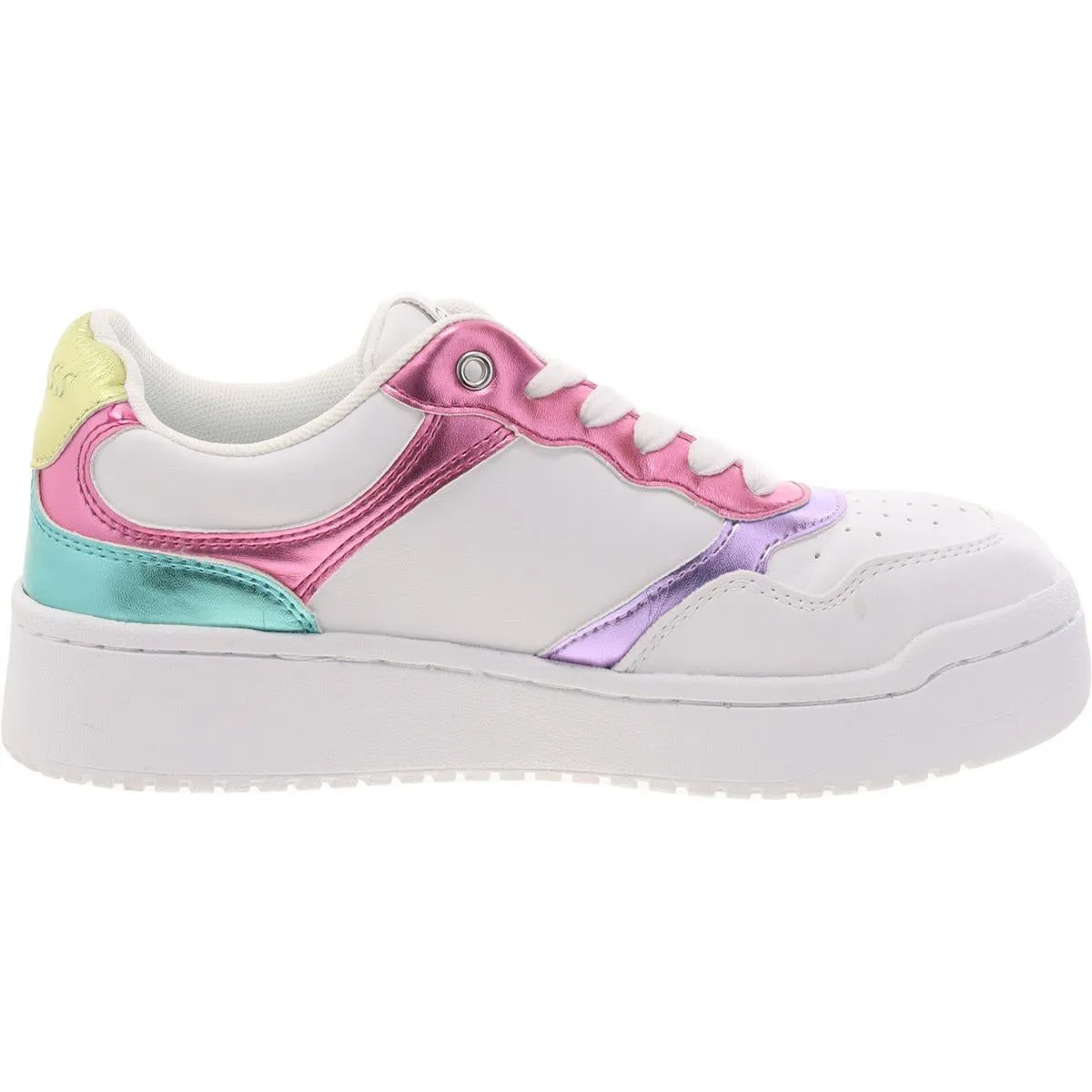 Miram Womens Faux Leather Lifestyle Casual And Fashion Sneakers