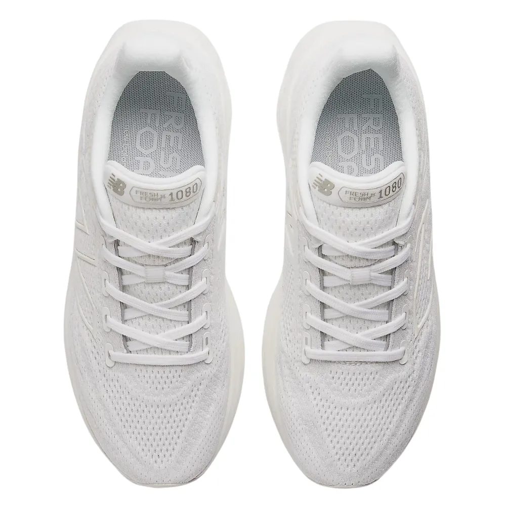 New Balance Fresh Foam X 1080v13 White/Silver Metallic Running Shoe (Women's)