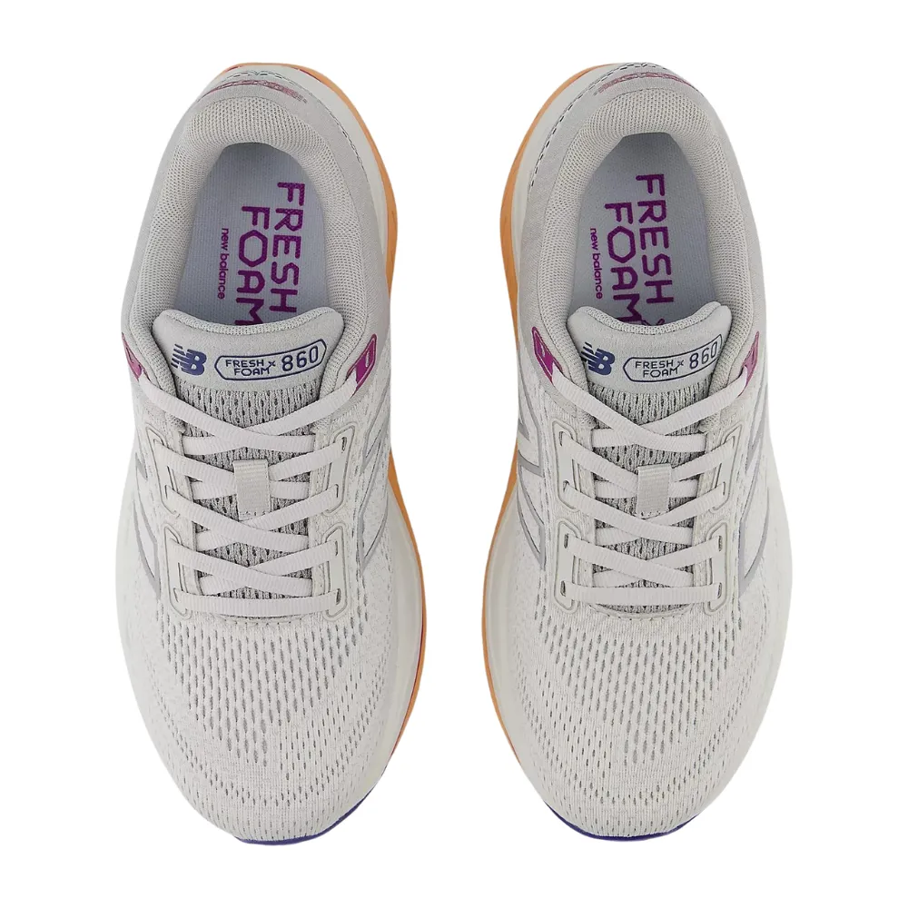 New Balance Fresh Foam X 860v14 Grey Matter/Copper/Silver Metallic Running Shoe (Women's)