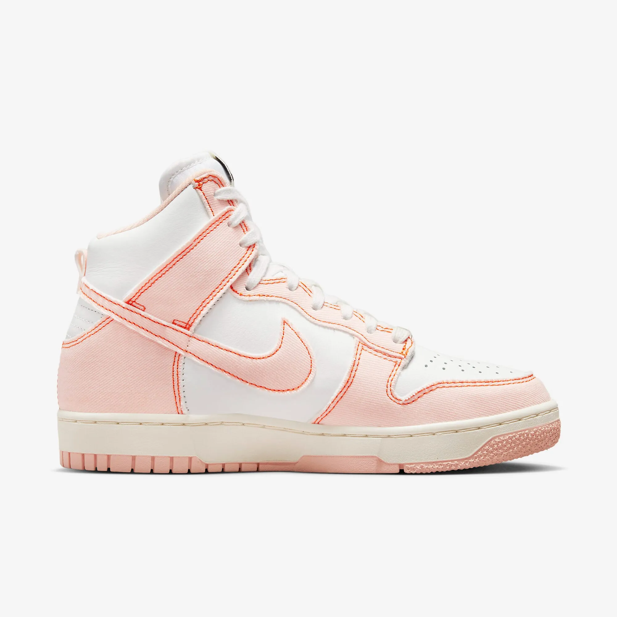 Nike Dunk HI 1985 White/Arctic Orange-Sail  DV1143-800 Women's