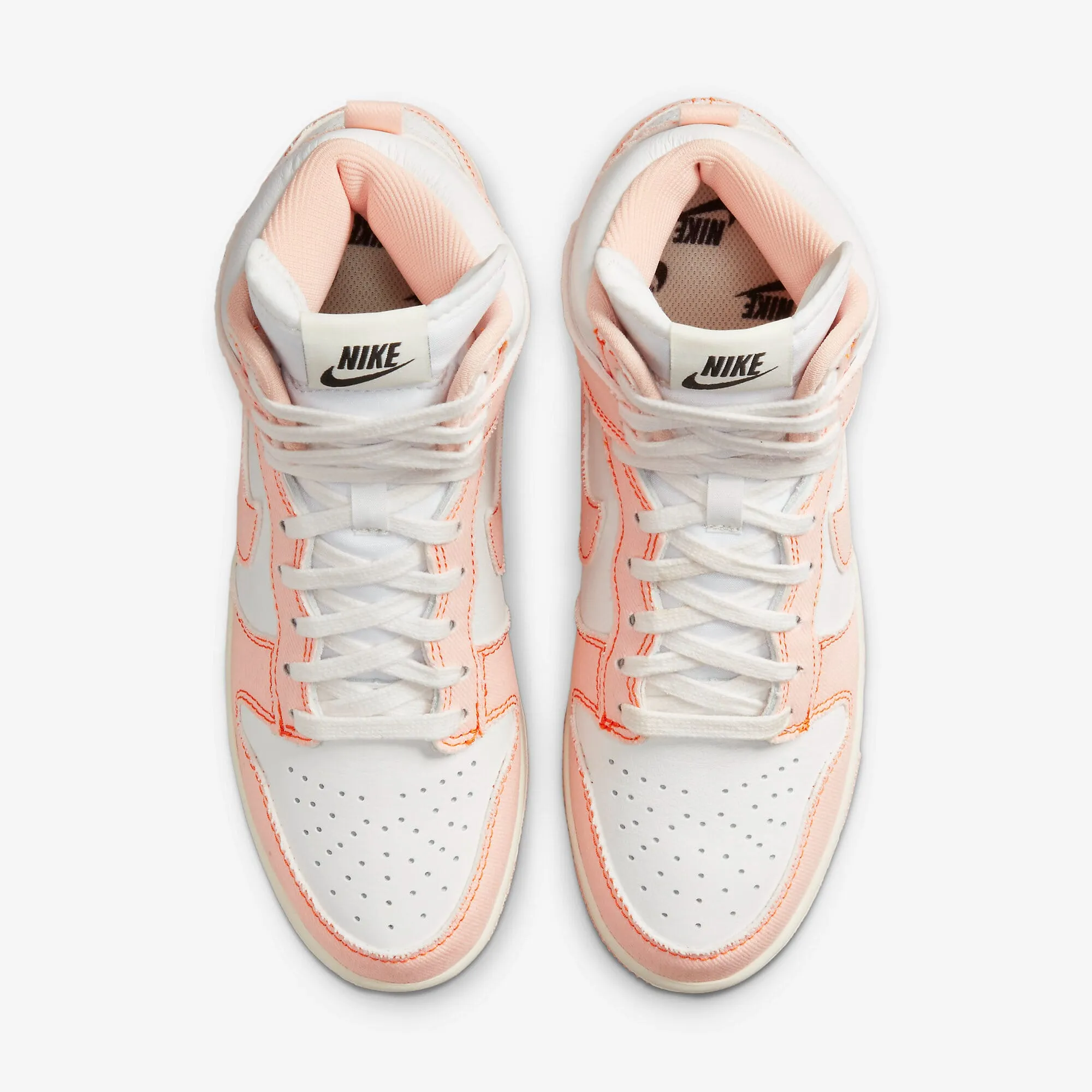 Nike Dunk HI 1985 White/Arctic Orange-Sail  DV1143-800 Women's