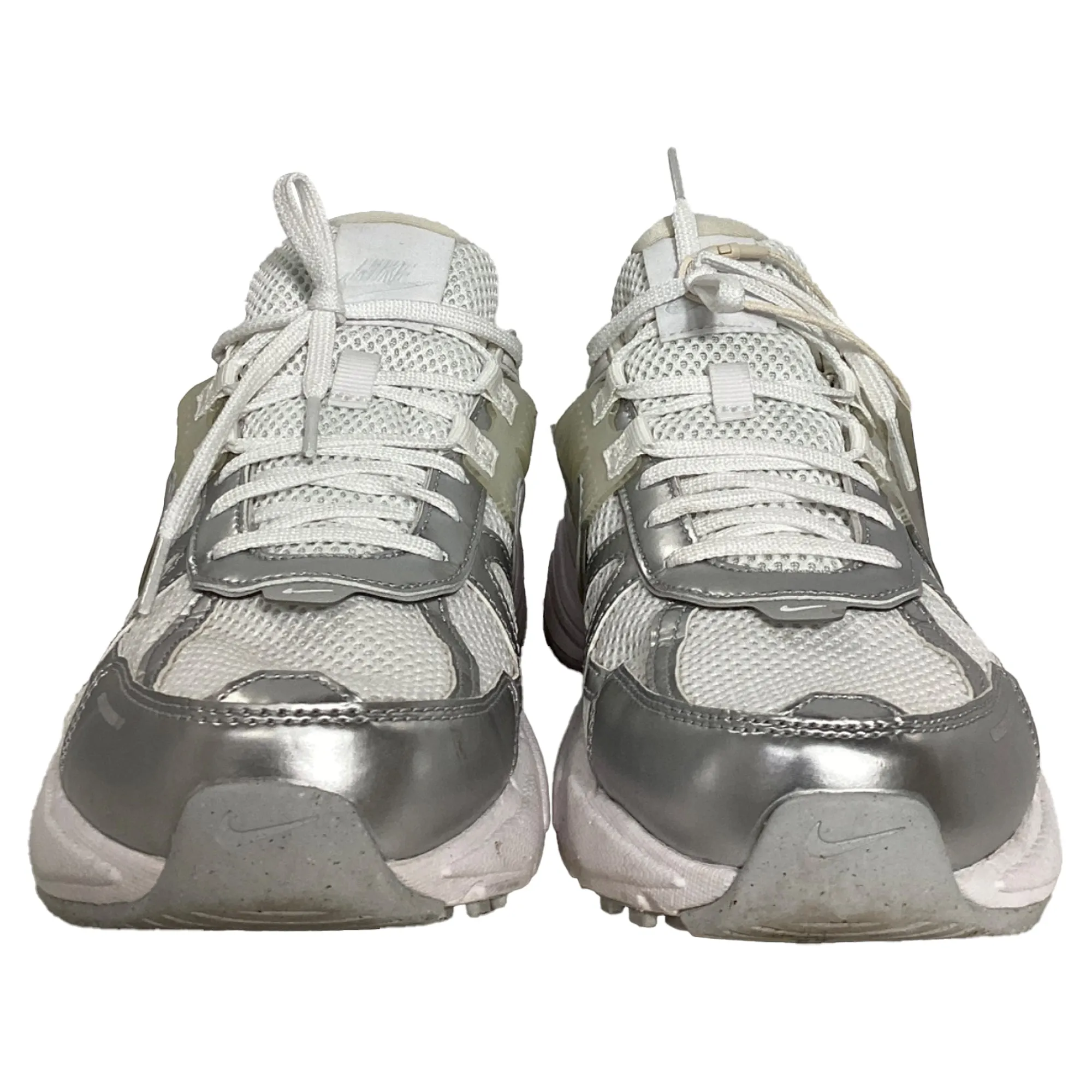 Nike V2K Run Sneakers in White Synthetic Mesh