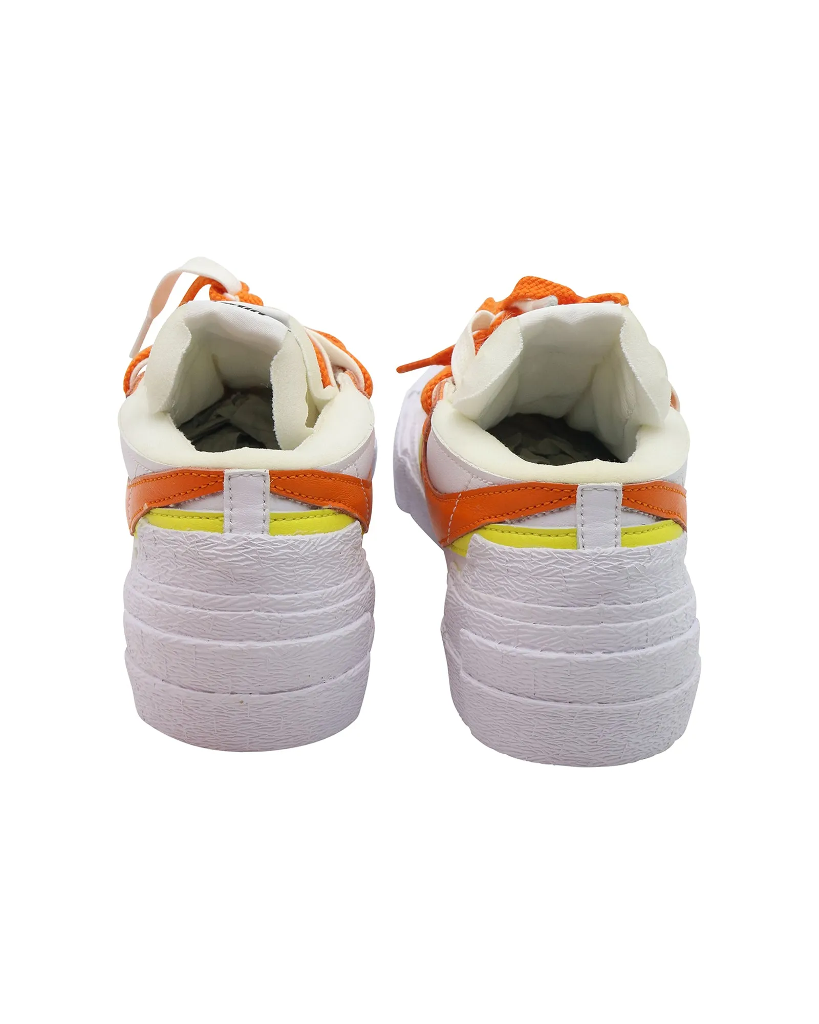 Nike x Sacai Blazer Low in Magma Orange Leather