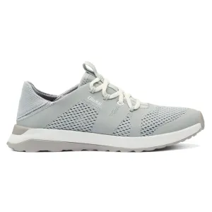 OluKai Huia Pale Grey Athleisure Shoe (Womens)