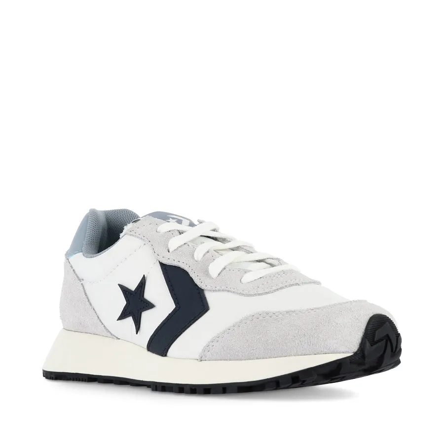 OMEGA TRAINER LOW - BARELY GREY/VINTAGE WHITE/OBSIDIAN