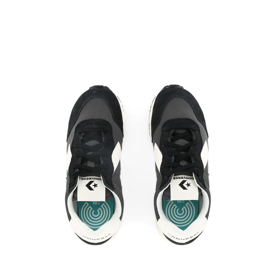 OMEGA TRAINER LOW - BLACK/DARK MATTER/VINTAGE WHITE