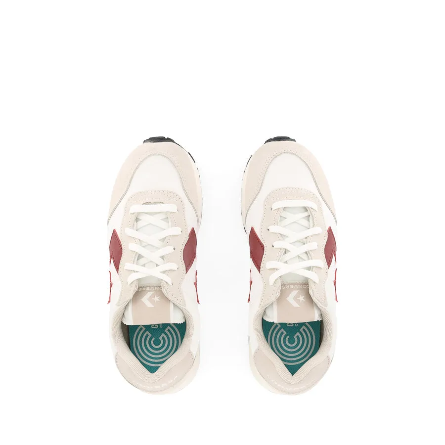OMEGA TRAINER LOW - LIGHT DUNE/VINTAGE WHITE/PARK RED