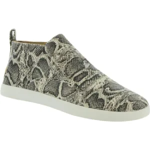 Oriana Womens Snake Print Slip On Casual and Fashion Sneakers