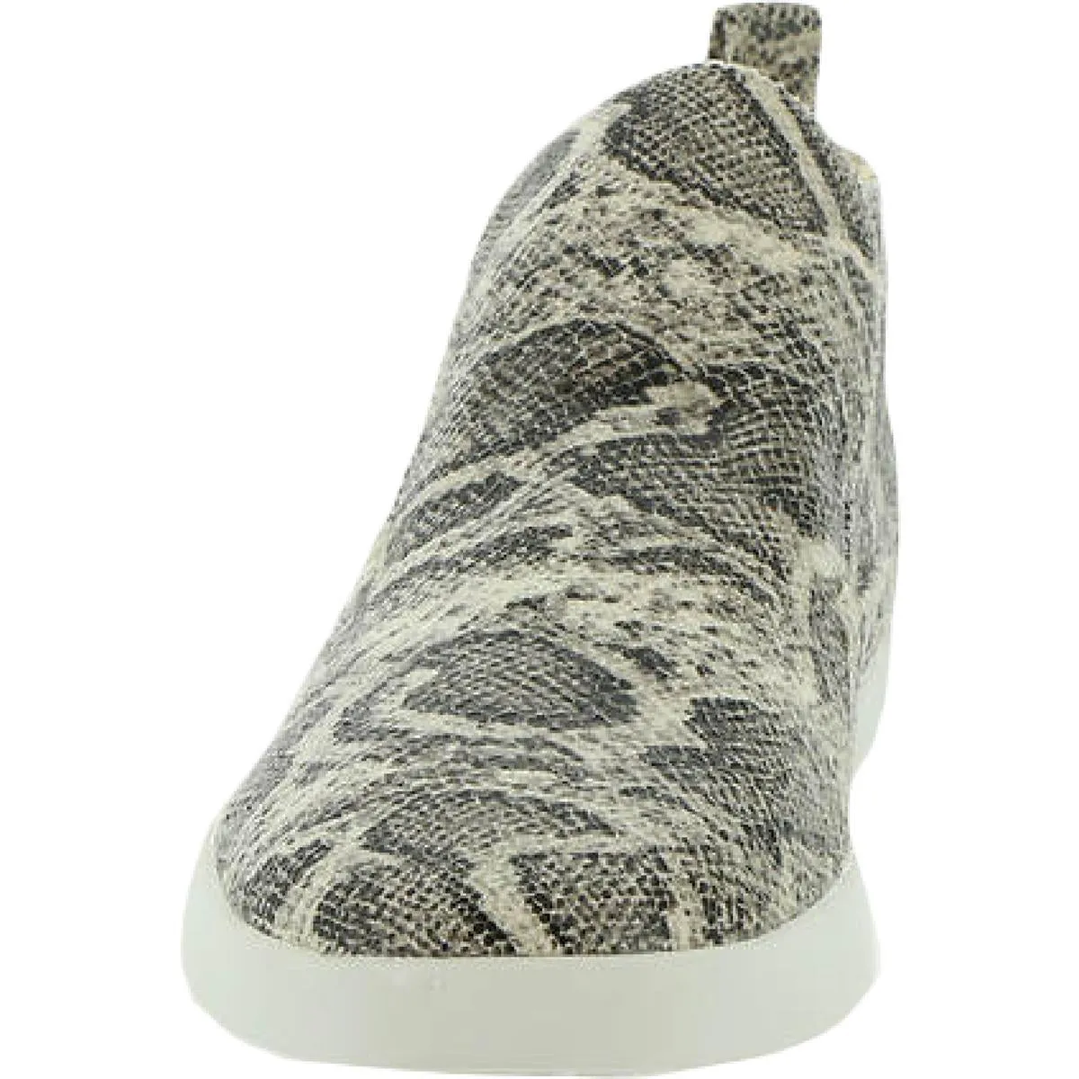 Oriana Womens Snake Print Slip On Casual and Fashion Sneakers