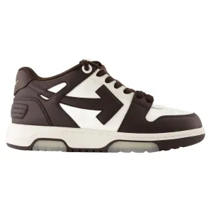 Out Of Office Sneakers - OFF WHITE - Leather - Brown