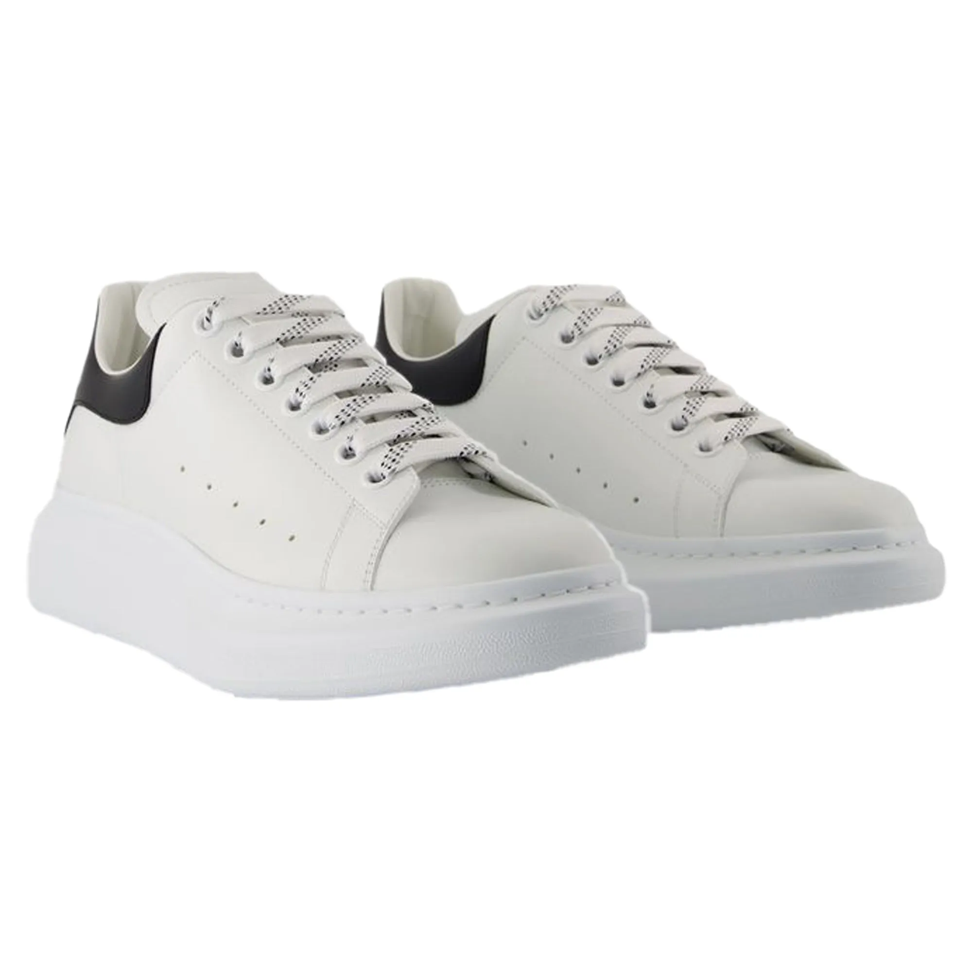 Oversize Sneakers - Alexander McQueen - Leather - White