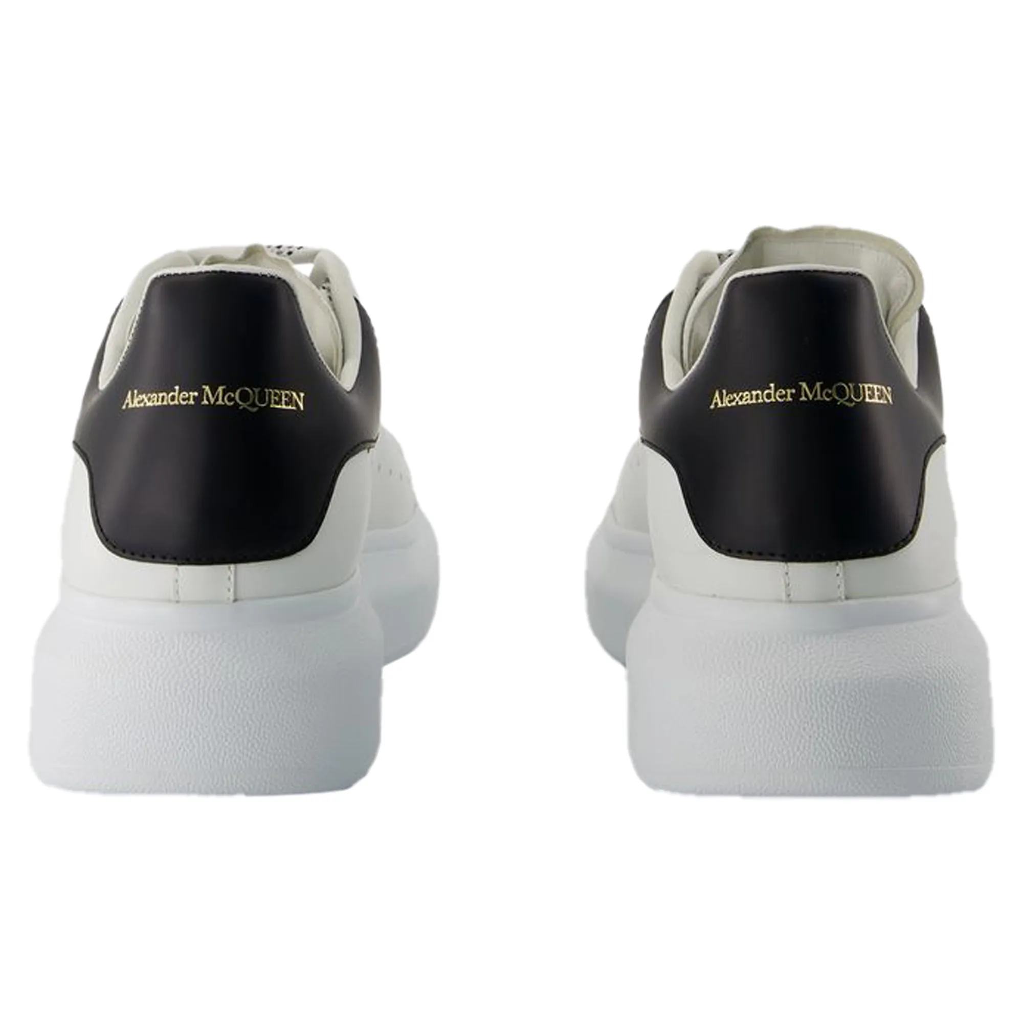 Oversize Sneakers - Alexander McQueen - Leather - White