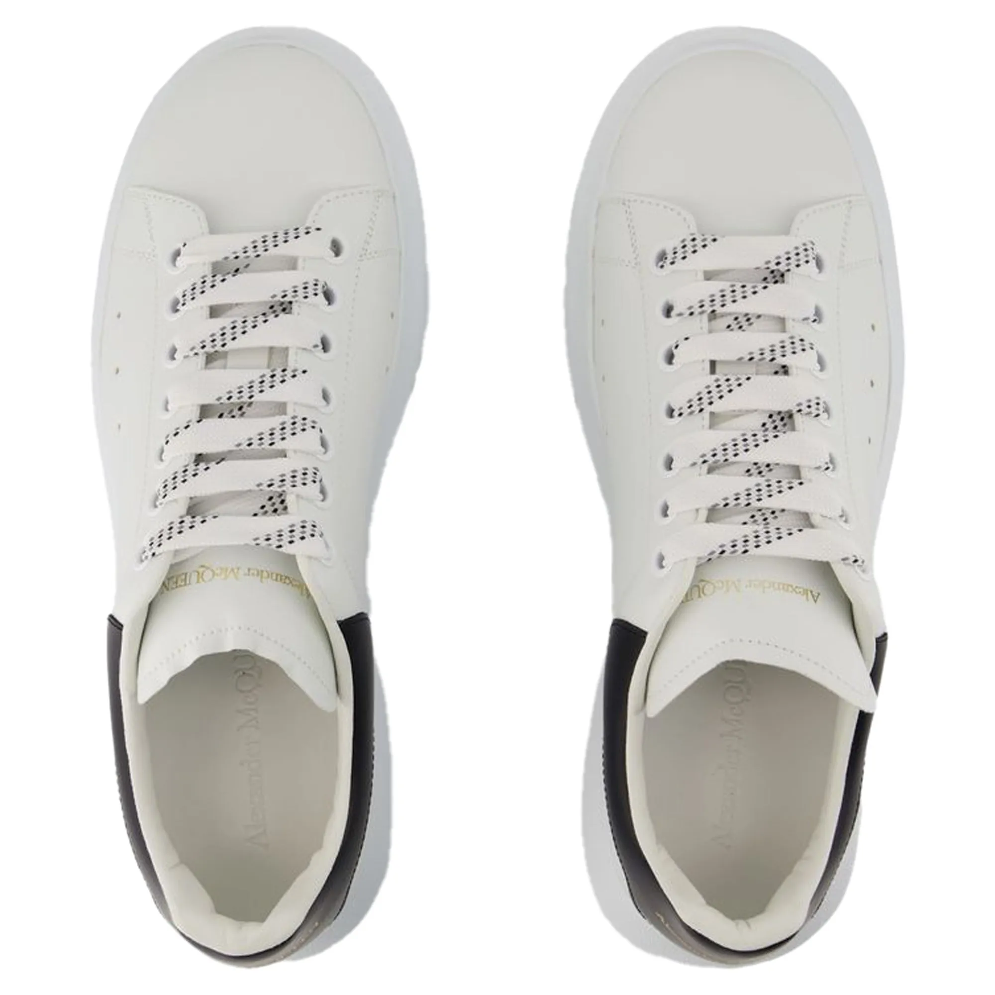 Oversize Sneakers - Alexander McQueen - Leather - White