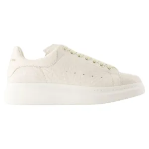 Oversized Sneakers - Alexander McQueen - Leather - White