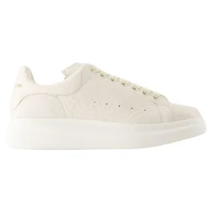 Oversized Sneakers - Alexander McQueen - Leather - White